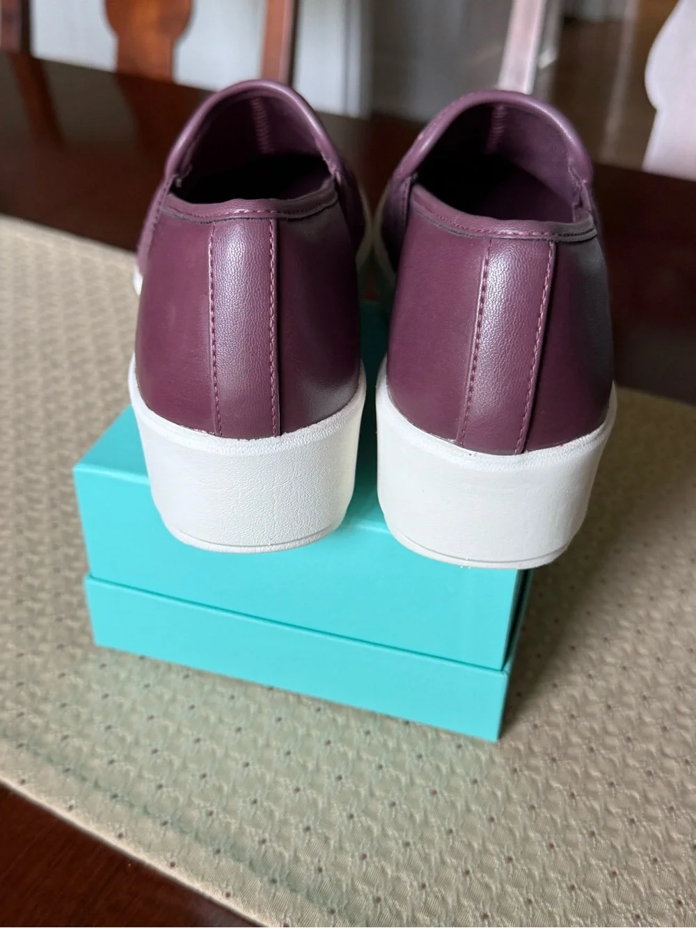 Clarks Collection Layton Petal Slip on Shoes Sz 8W